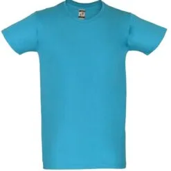 T-shirt azul lateral
