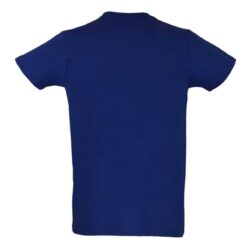 T-shirt azul Real traseira